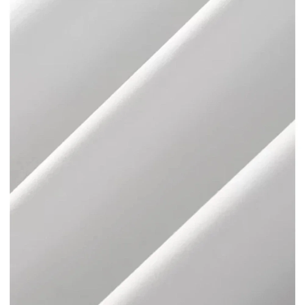 Sun Zero Blackout Set of 2 Curtain Panels white 50in x 84in Lichtenberg Grommets